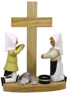 W. Werner Bergleute 16. Jahrh. Freiberger Bergmann und Hüttenmann unterm Kreuz (W. Werner 1810) Bergleute 16. Jahrhunder: Freiberger Bergmann und Hüttenmann unterm Kreuz